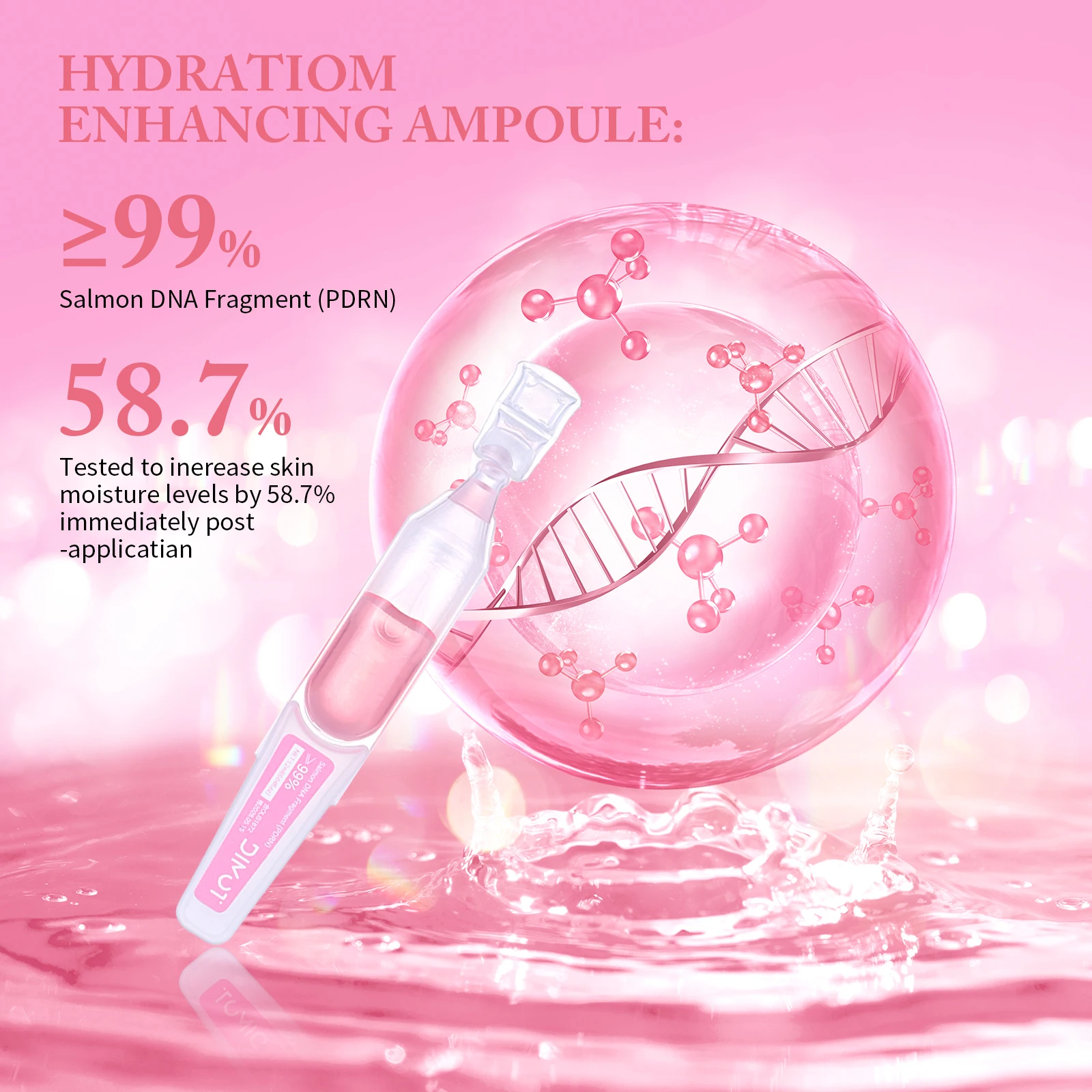 مجموعة كريم السلمون الوردي الثلاثي الألوان - مصل السهرة DIMOT المكون من 10 قطع لمعالجة البقع الداكنة والبشرة. مناسبة لجميع أنواع البشرة.