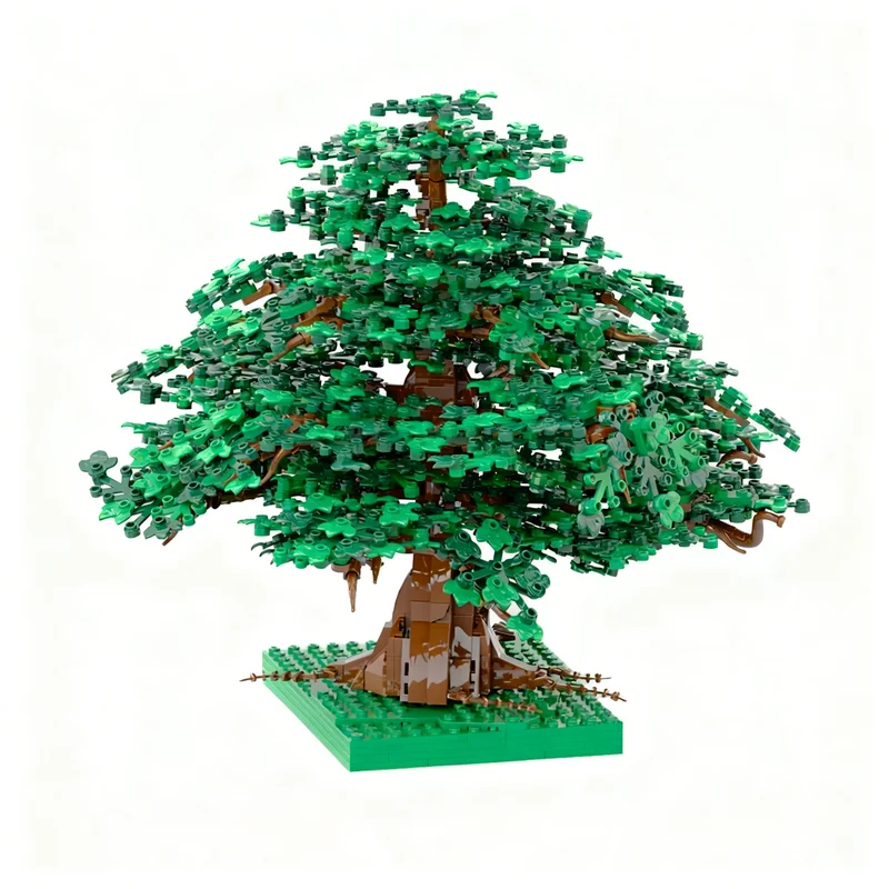 1414ピース MOC 大きな古木のオーク ホビット ロード・オブ・ザ・リング モデル 組み立てブロック 建築 クリスマスギフト おもちゃ 教育玩具
