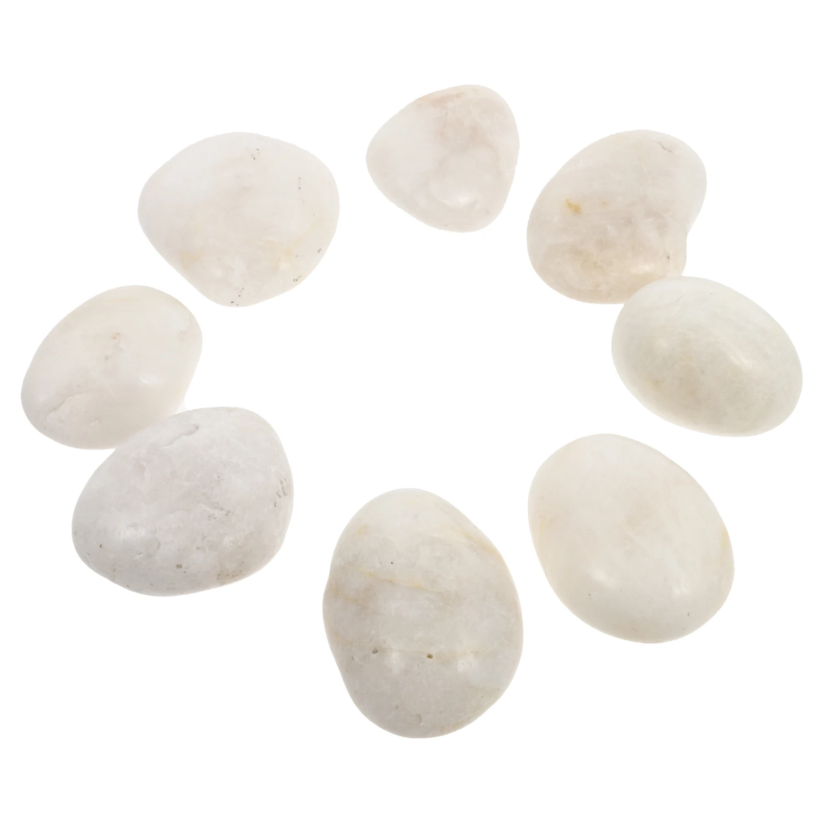 8 Pcs Hand-painted Stones Toy Children for Kids Stepping Painting Kit Rocks Craft Drawing Pebble