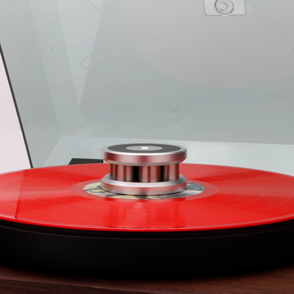Hochwertiger, einstellbarer Plattengewicht für LP-Schallplatten – Stabilisator-Plattengewichtsklemme für LP-Vinyl-Plattenspieler