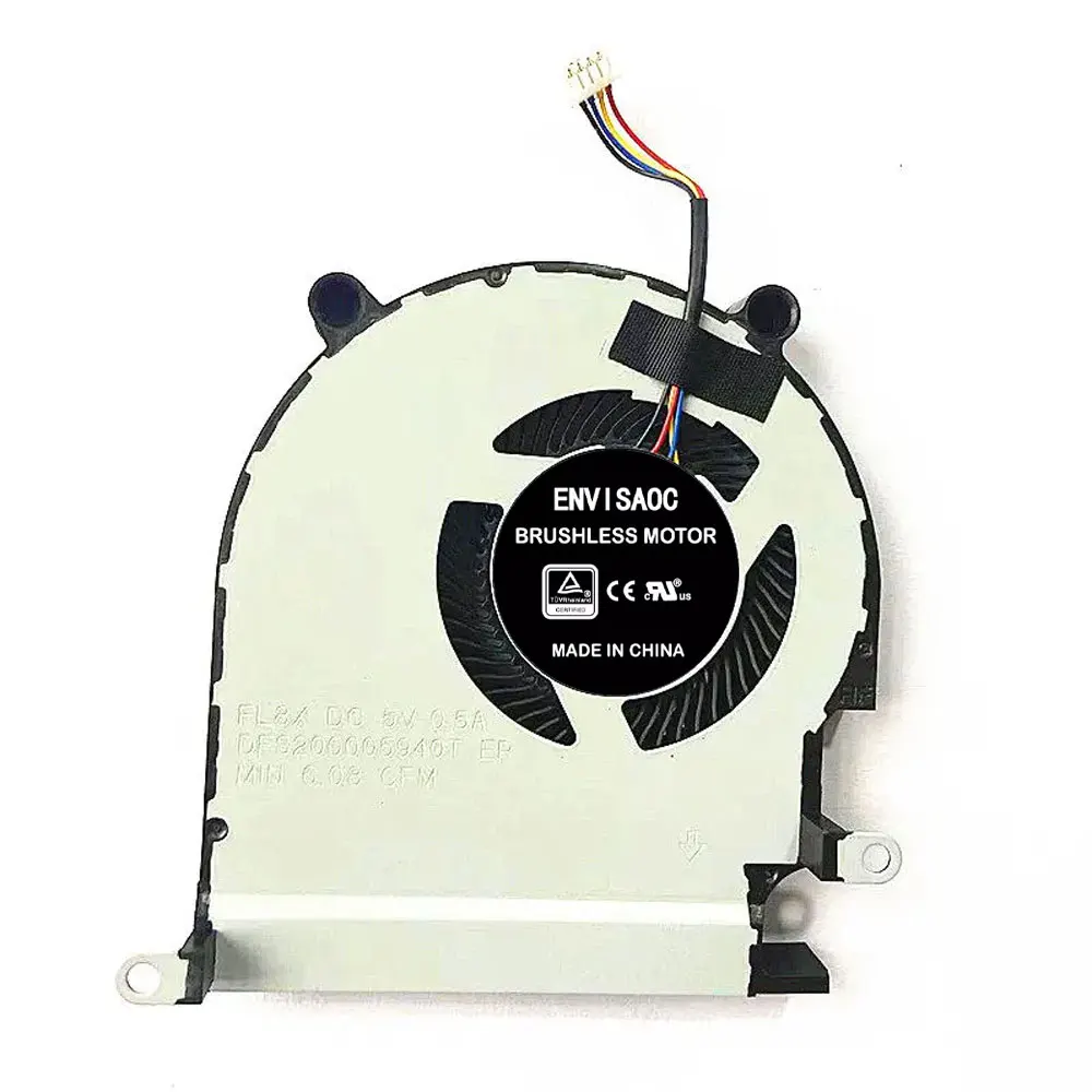 For Dell Thunderbolt 3 Dock WD19 WD19TB WD19TBS WD19DC WD19DCS K20A001 K20A HUB Cooling Fan Heatsink Fans Cooler FL8X 0C96VF