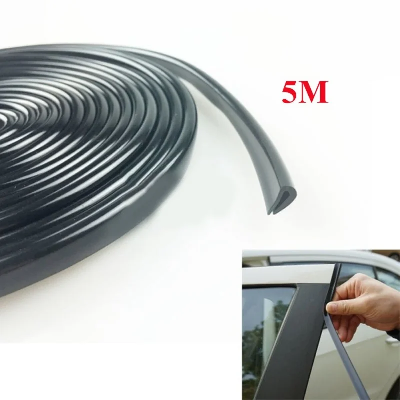 5M Rubber Edging Trim Strip 5M Car Door Edge Protector Strip 1x Rubber Edging Trim Strip 5M Car Door Edge Protector Strip, image 5