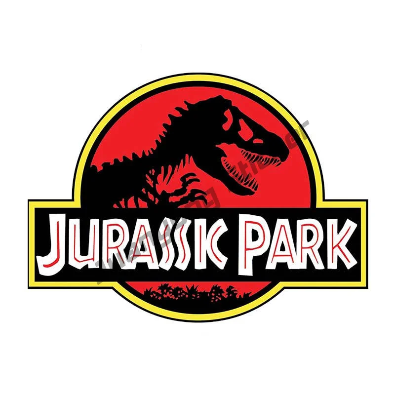 

Funny Sticker for Jurassic Park Dinosaur Creative Car Stickers Waterproof Sticker Accessories for Bumper Window Decal PVC13x12cm