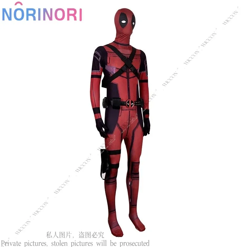 

COSda@Halloween Costume Role Playing Red Clothes Dead Cosplay Costume Woman Man Jumpsuit Pool Disguise Halloween Carnival Suit P