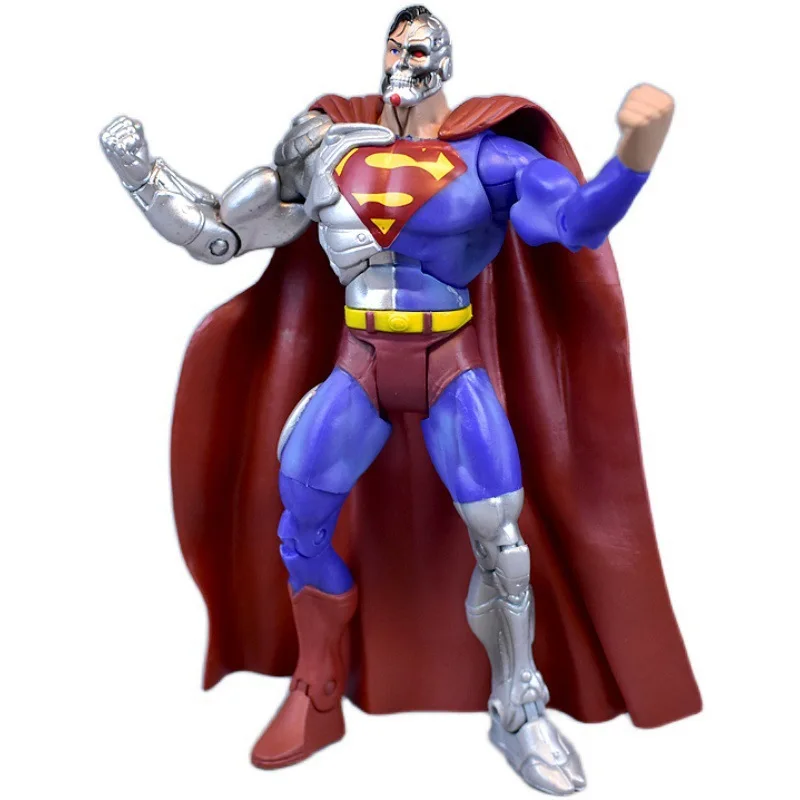 

High Quality Limit Sale Cyborg Superman Articulated Action Figure Toys Superhero Model Doll Desktop Ornament Children Gift