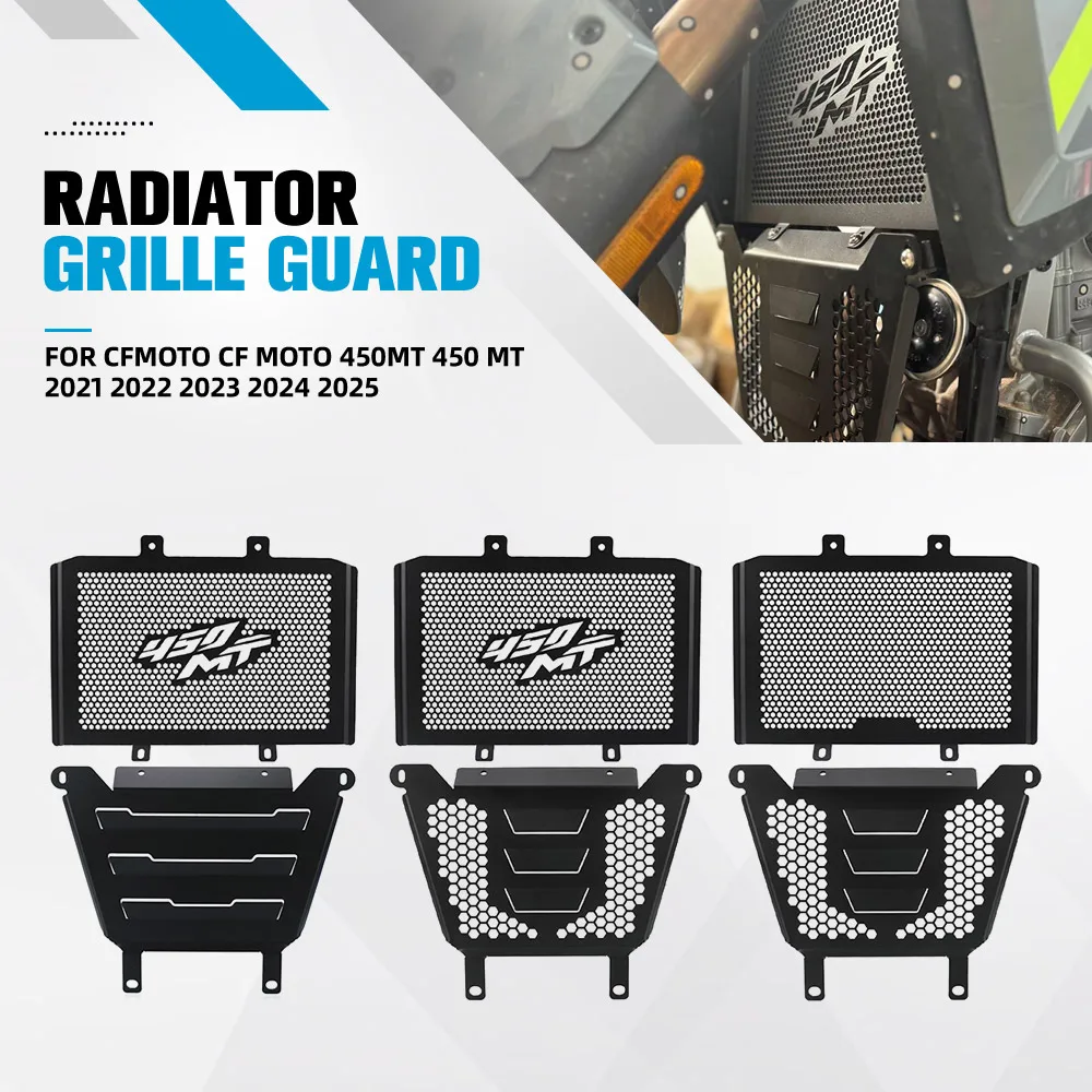 

Ibex 450 MT 2026 Radiator Guard Protection Engine Skid Plate Cover Set FOR CFMOTO CF MOTO 450MT 450 MT 2021 2022 2023 2024 2025