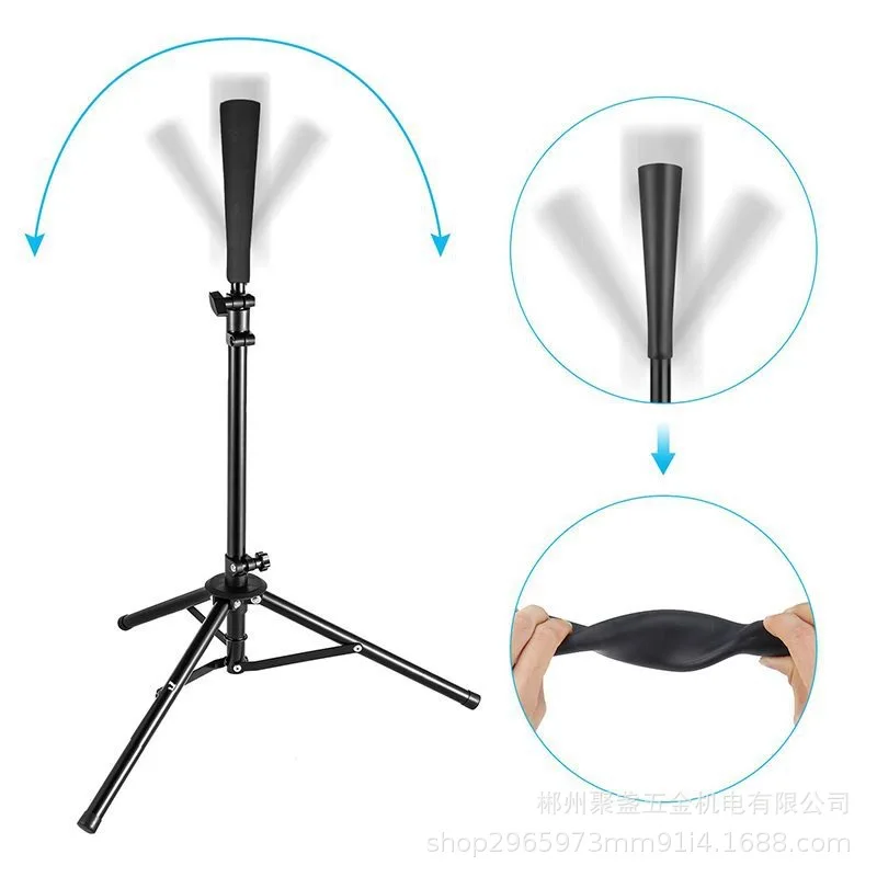 75cm~113cmAdjustable height baseball hitting seat trainer baseball practice seat baseball softball hitting T-stand tripod hitter