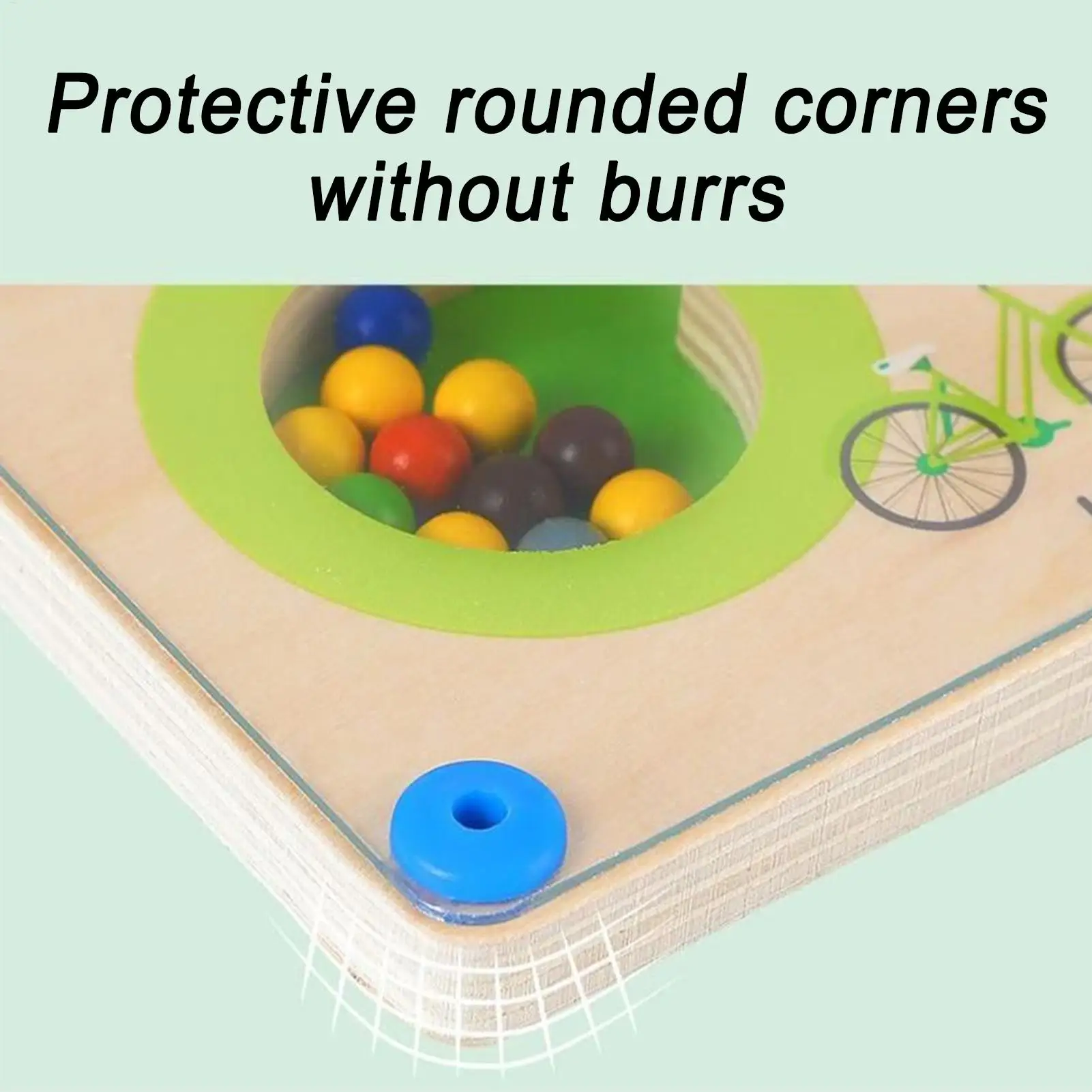 Labirinto magnetico Labirinto magnetico Puzzle Board Giochi di apprendimento Gioco di abbinamento STEM Giocattoli educativi Attività di apprendimento in età prescolare per