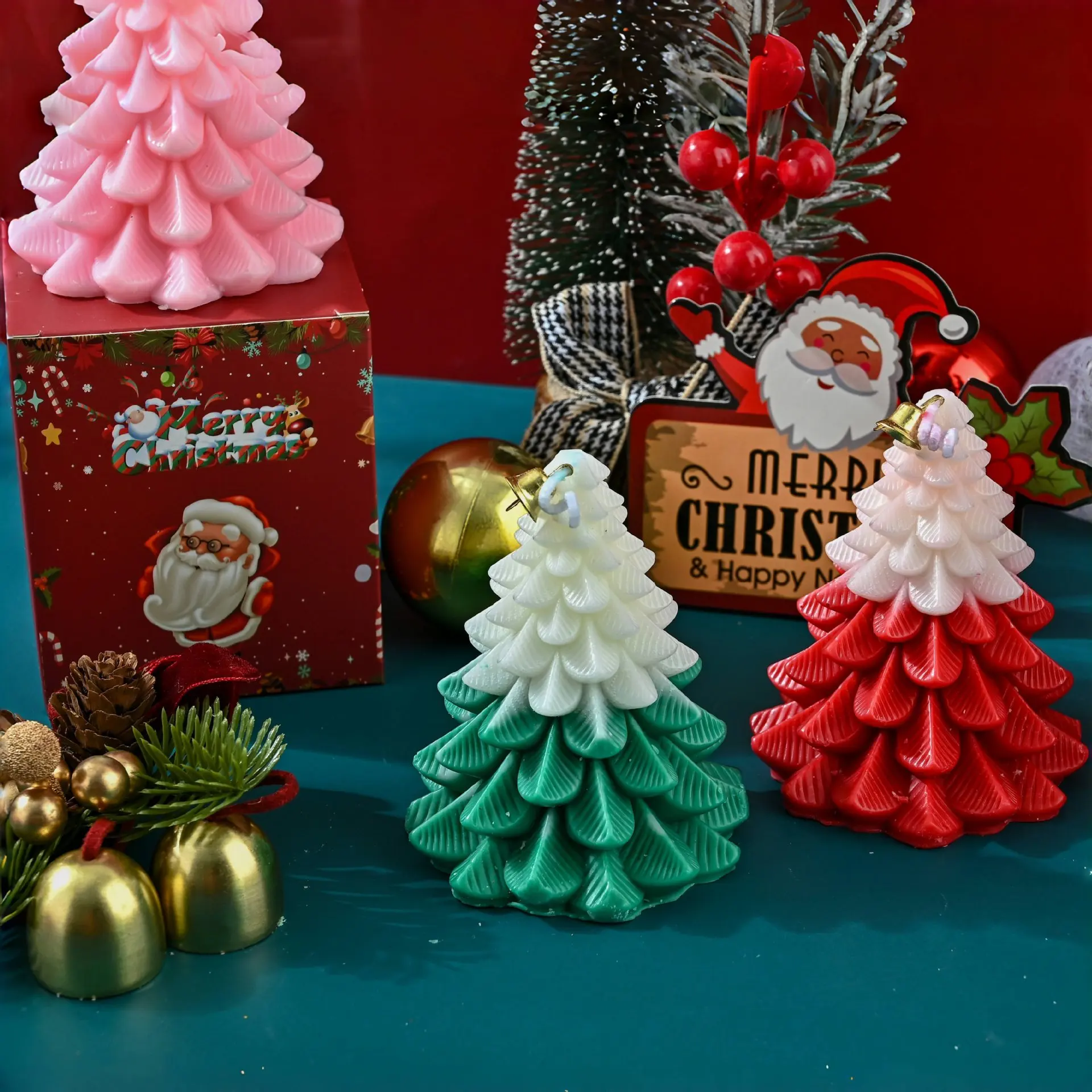Home Decoration Christmas Tree Aroma Candle Gift Companion Gift Decoration Fragrance Candle Birthday Gift Birthday Decoration