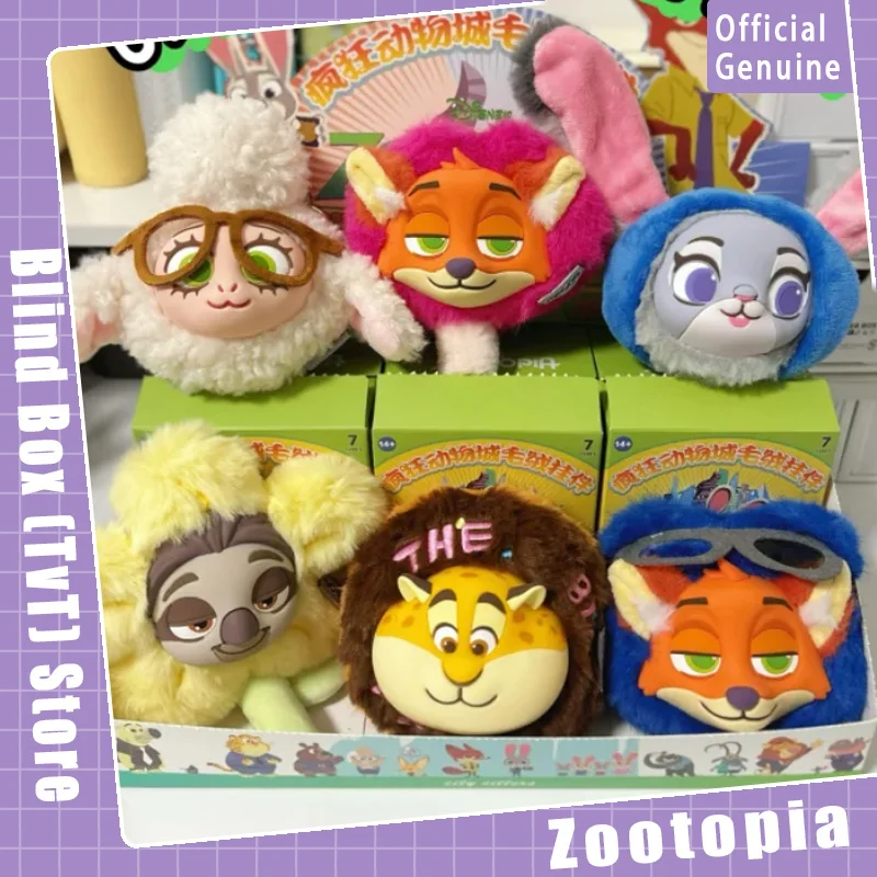 

Серия Zootopia, слепая коробка, виниловый кулон, милая коллекция кукол, настольное украшение, модный тренд, подарок-сюрприз для девочки