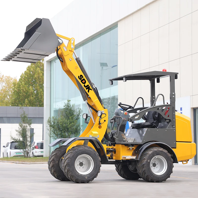 High Quality Compact Wheel Loader CE EPA Certified Multi Function Transport Loader Customized Fast Delivery