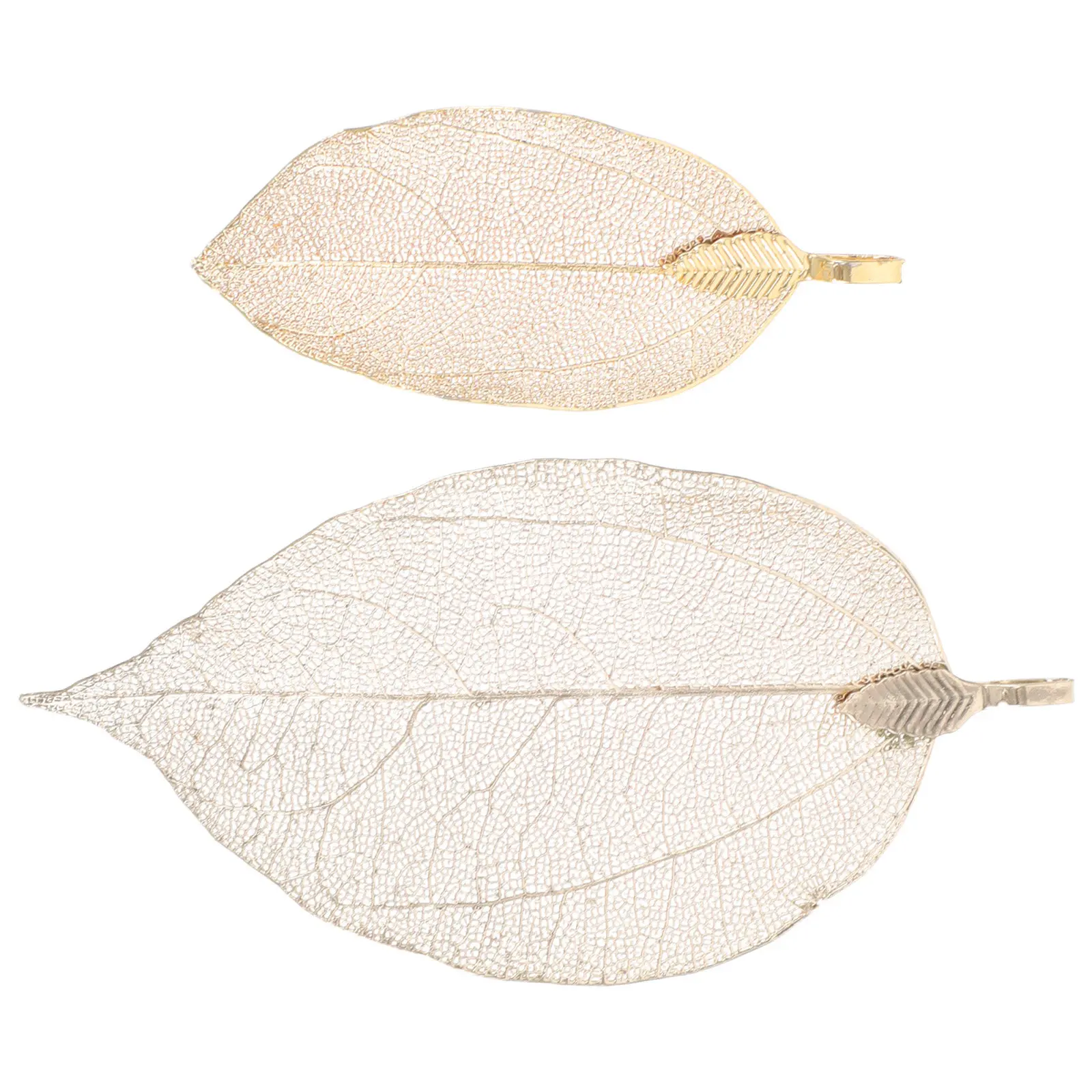 

2 шт. металлические подвески в форме листьев, уникальные украшения ручной работы, легкие аксессуары в виде осенних листьев для серег, ожерелий, поделок