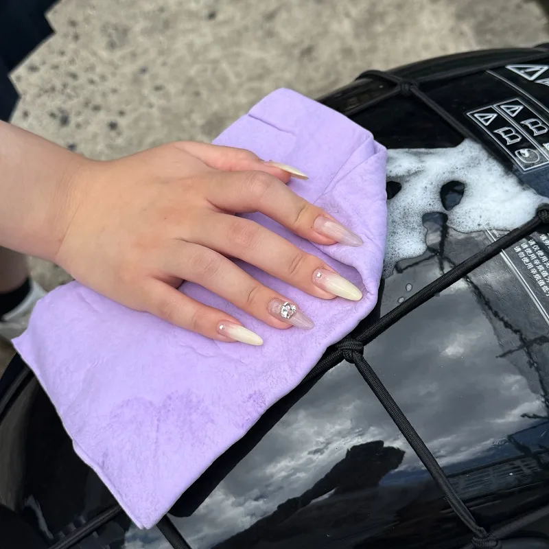 Magic PVA Cleaning Towel Super Absorbent Quick Dry Cloth for Car Wash Bath Hair Sports Reusable Synthetic Shammy Scratch Free