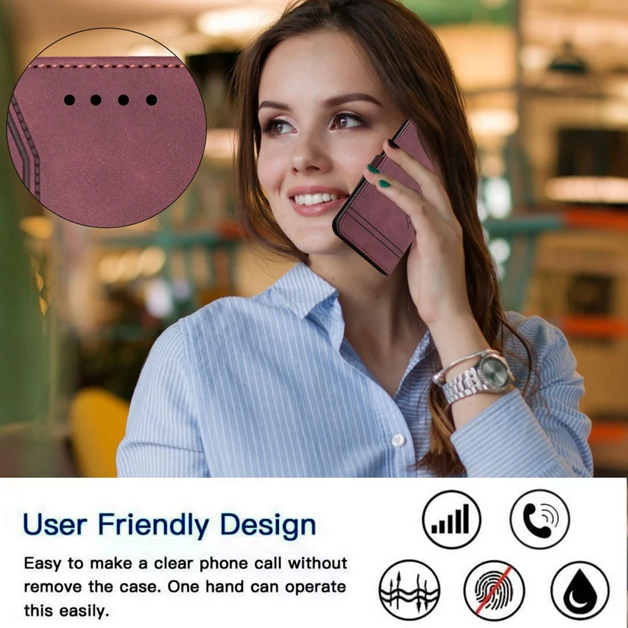 Luxury Wallet Card Stand Hand Strap Magnetic Flip Leather Case For iPhone 15 Pro Max 14 Plus 13 Mini 12 11 SE 2 X XR XS 8 7 6 6s