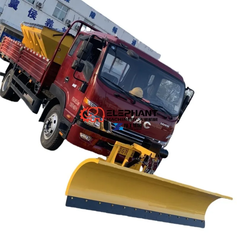 Customizable Working Width Heavy Duty Winter Snow Clearing Equipment for Municipal Road and Parking Lot Snow Removal Work