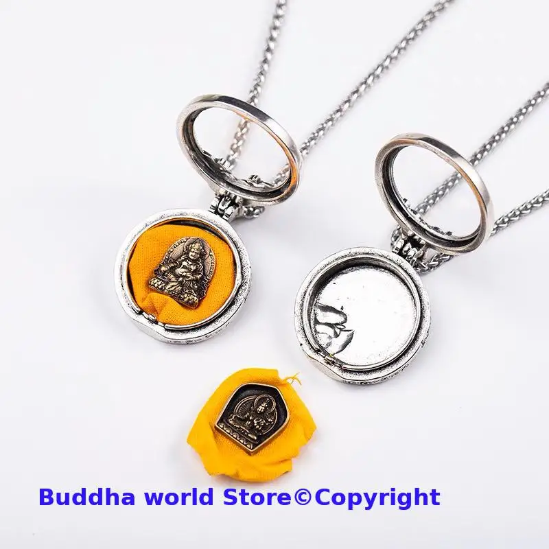 50% OFF Tibetan temple GOOD Amulet GUAN YIN Tara Buddha protection Efficacious talisman bless safety health GOOD LUCK Pendant