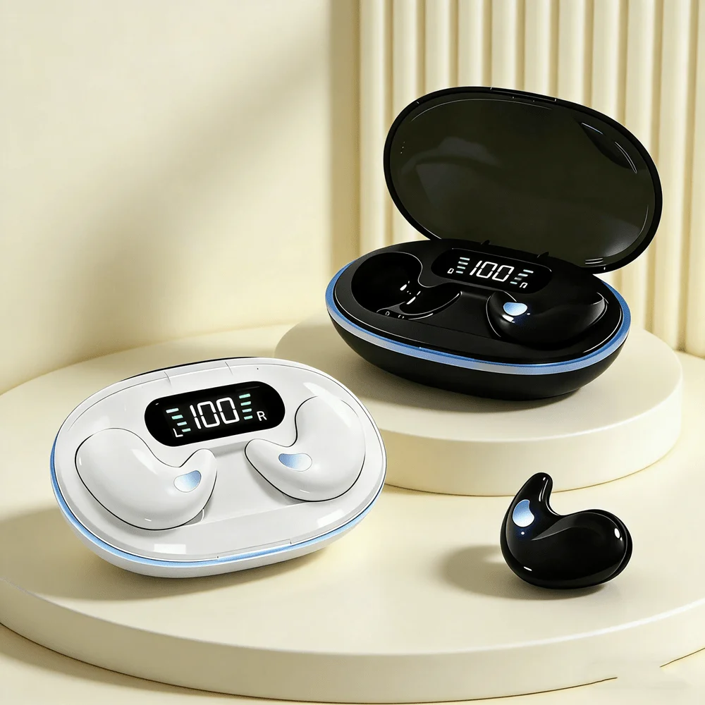 X55 Wireless Headphones Noise Reduction Sports Game Sleep Bluetooth 5.3 Stereo Music Headphones