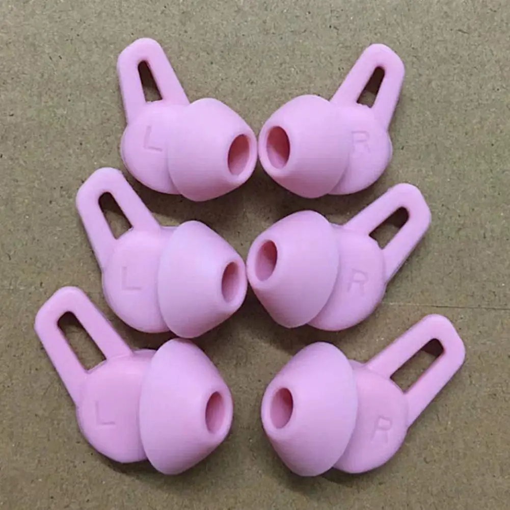 แผ่นรองหูฟัง 1 คู่สําหรับ Pro ป้องกันฝุ่นกันกระแทกสบายมินิซิลิโคนอ่อนนุ่มเคล็ดลับหูฟังอุปกรณ์เสริมหูฟัง