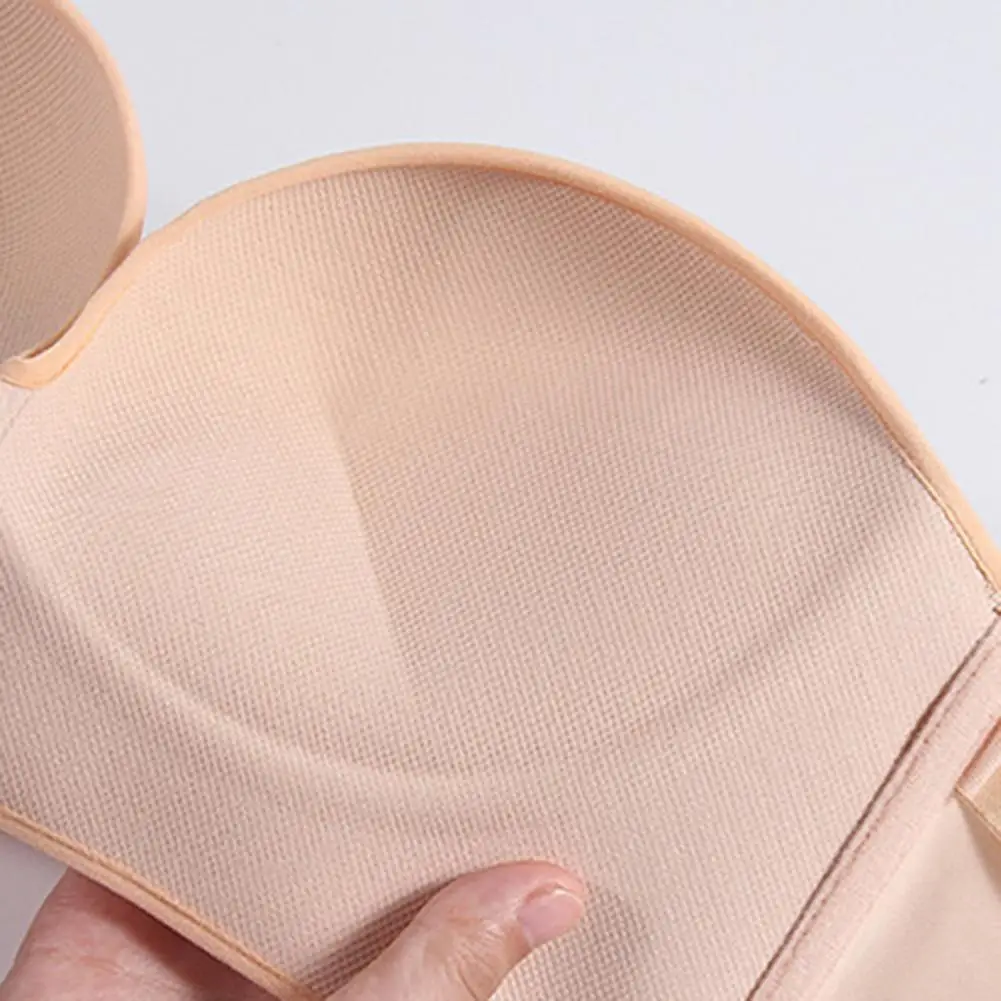 Lift Bra Anti-Slip Invisible Front Buckle Breathable Underwear Lift Up Nude Bra Push Up Cover Bra Pad Sexy Strapless For Women