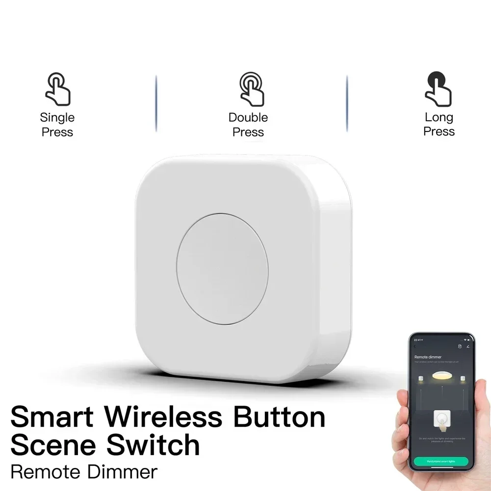 Wireless Mini Switch For Aqara For Tuya For Smart Remote Control For Automation Wireless Intelligent Button Switch