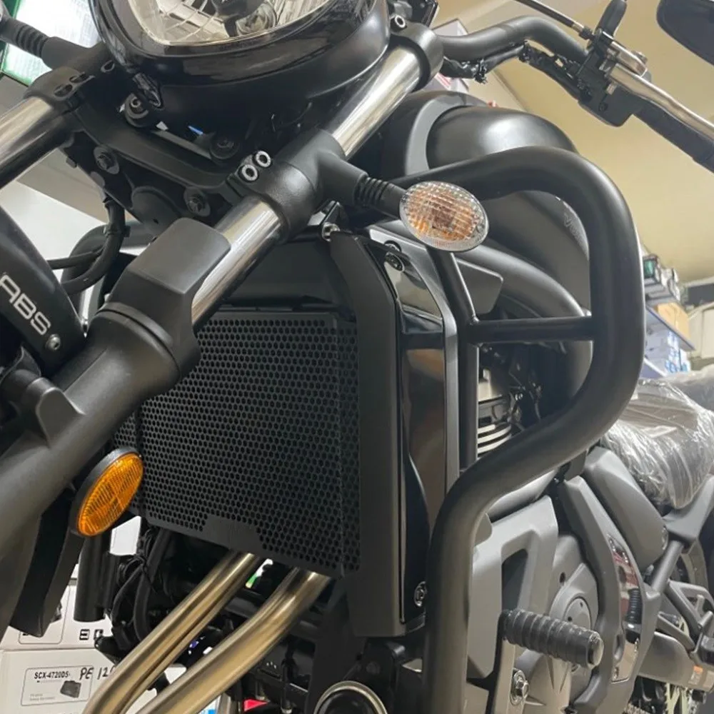 For Kawasaki Vulcan S SE 2015-2024 Vulcan S Cafe/Sport/Performance 2018-2024 Motorcycle Radiator Grille Guard Protector Cover