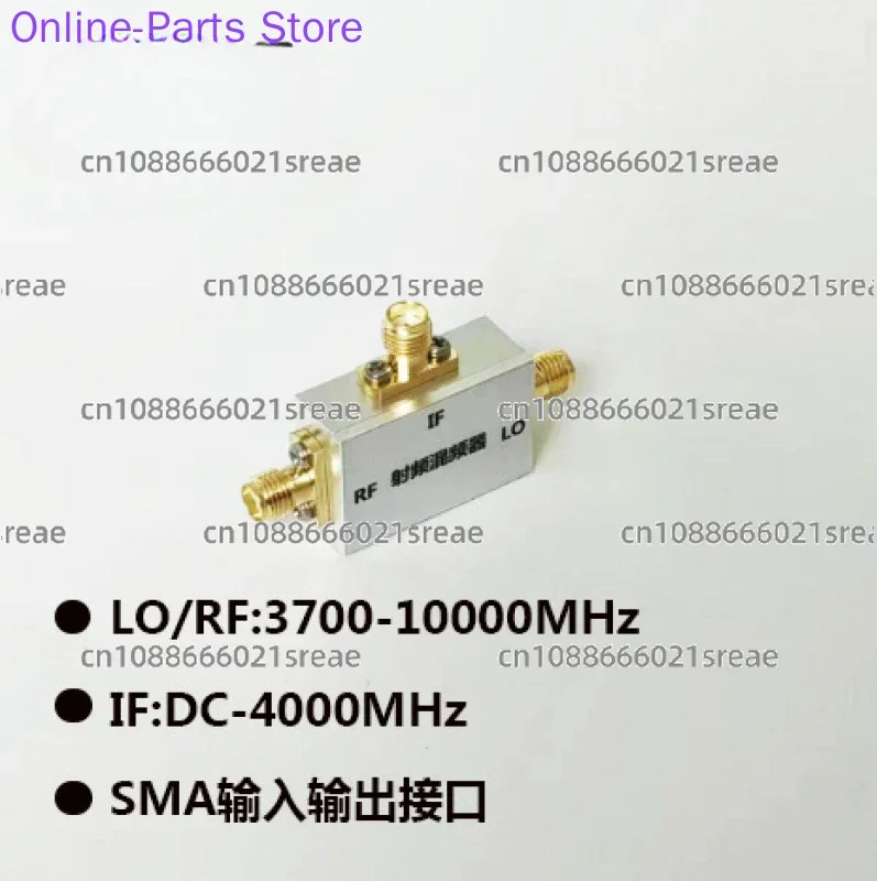 3700-10000MHz RF Mixer Up Conversion Down Converter C X Band Mixing Spectrum Shifting