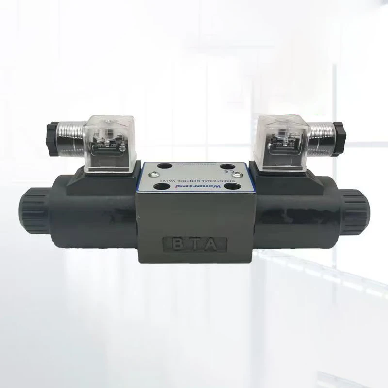 Katup Hidrolik DSG-02-3C2 3C3 3C4 3C6 2B2 2B3B Katup Solenoid Tekanan Oli Dua Arah
