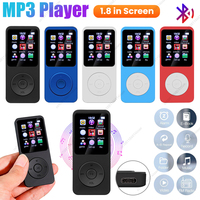 1.8 Inch MP3 Player Type-C Portable Walkmen Bluetooth 5.0 Music Player Support E-Books Recording Sports FM Radio for Kids Sports