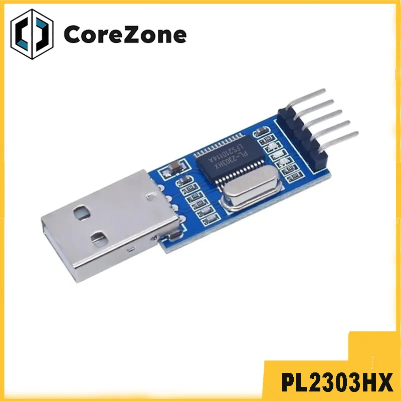 PL2303 USB To RS232 TTL Converter Adapter Module USB TTL converter UART module PL2303HX STC Microcontroller Brush Machine Board