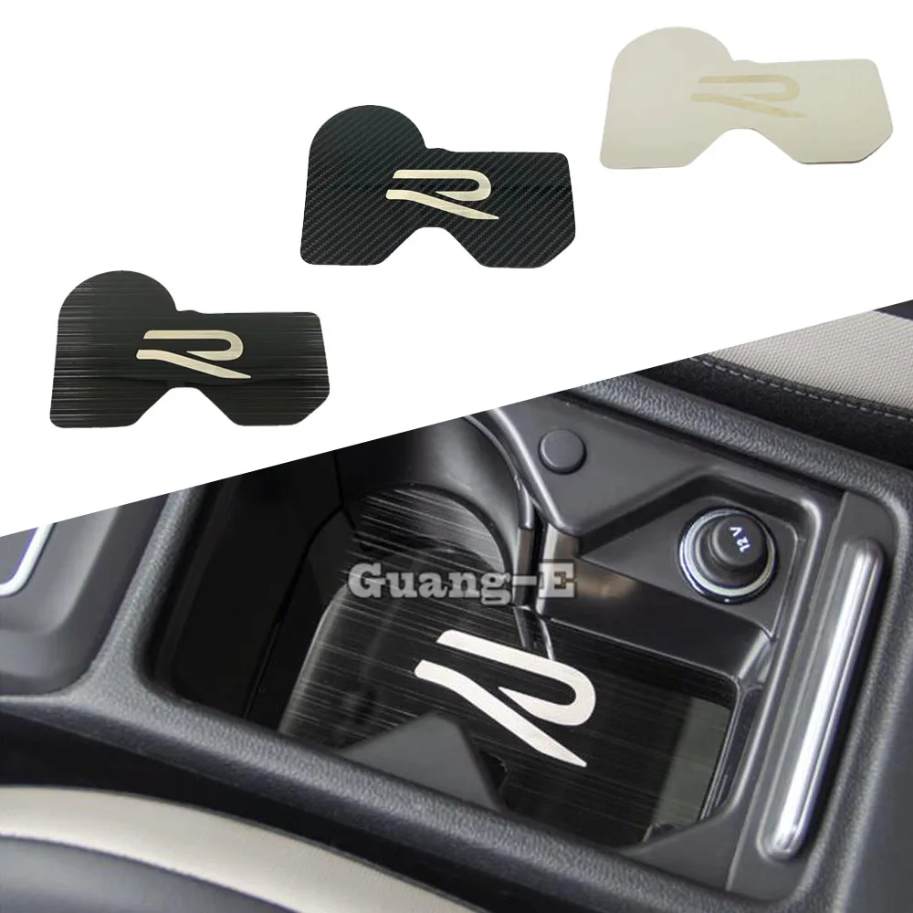 Car Storage Box Shift Stall Paddle Cup Switch Inner Middle Trim Frame Sticks For VW Volkswagen Golf8 Golf 8 2020 2021 2022 2023