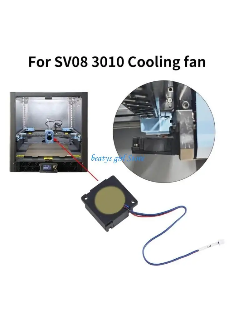 

C7AB Replacement Mainboard Cooling Fan 4010 3010 5020 DC24V for SV08 Board Coolers