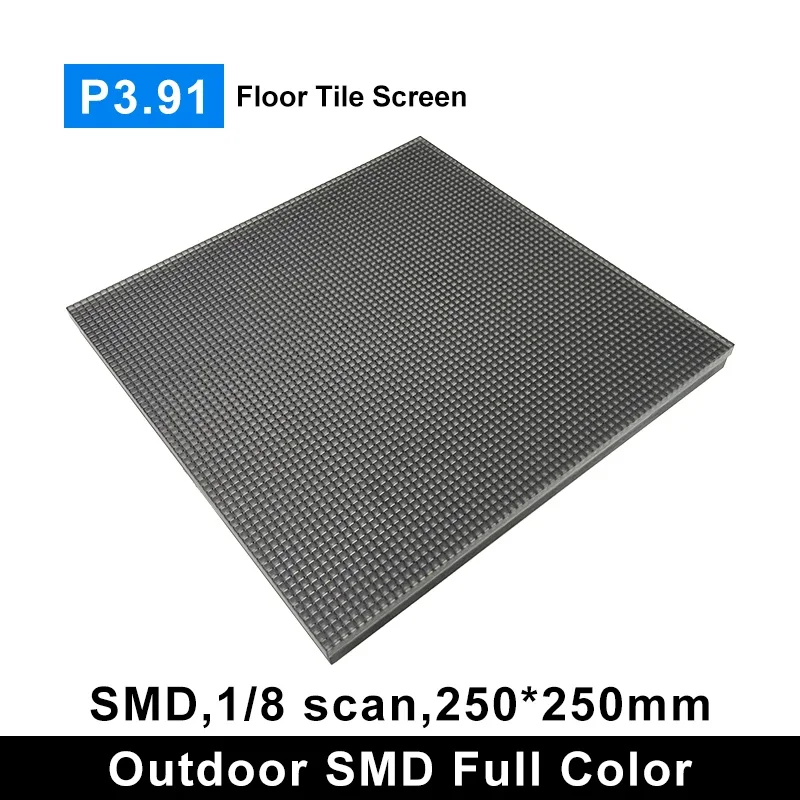 BOTAI Full Color LED Display Dance Floor Tile Screen Module P3.91 250x250mm SMD LED Screen Module Panel