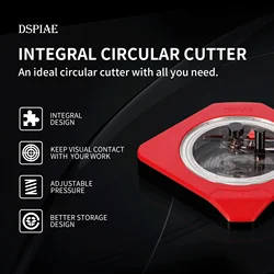 DSPIAE PT-C Integral Circular cutter Visualization Round cutter Round For Assembly Building Kit Gundam Hobby Model DIY Tool