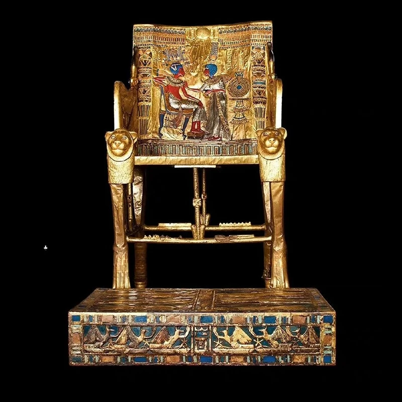 French Louis Period Baroque Book Chair Leisure Chair Italian Single Classical Chair