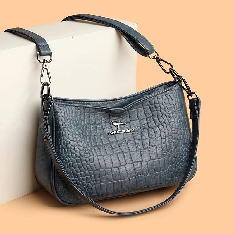 

Luxury Designer Ladies Handbags High Quality Leather Shoulder Bags for Women 2025 Female Crossbody Bag Purses and Handbags New