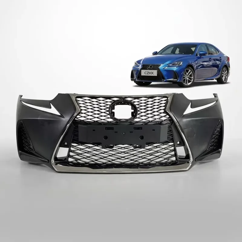 F Sport Style Front Bumper Body Kit with Grille and Fog Shade for Lexus IS250 IS350 IS200t 2017 2018 2019