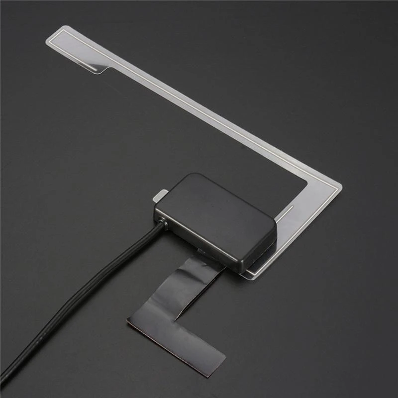  Car  Digital Radio Patch Aerial Antenna Adhesive Transparent Built-in Antenna