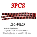 3 piezas rojo negro