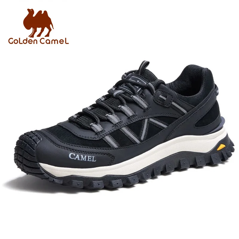 

GOLDEN CAMEL Outdoor Hiking Shoes Thick Sole Male Sneakers Cushioning Urban Mesh Sports Shoes for Men Non-slip Wear-resistant