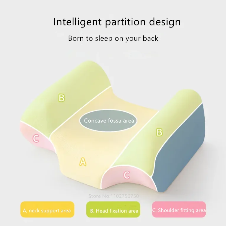 Beauty Pillow Orthopedic Anti-wrinkle Pillow Does Not Press Face Hotel Beauty Memory Cotton Slow Rebound Neck Pillow