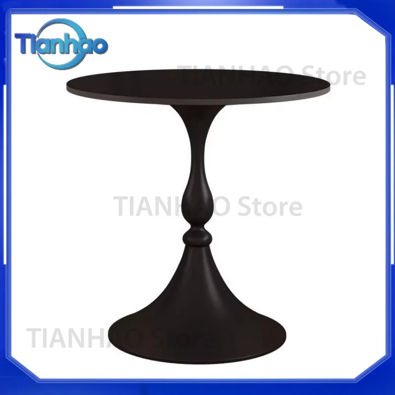 Rustic Wabi-Sabi Designer Original Guesthouse Furniture Solid Wood Side Table Stump Small Round Table for Home Living Room