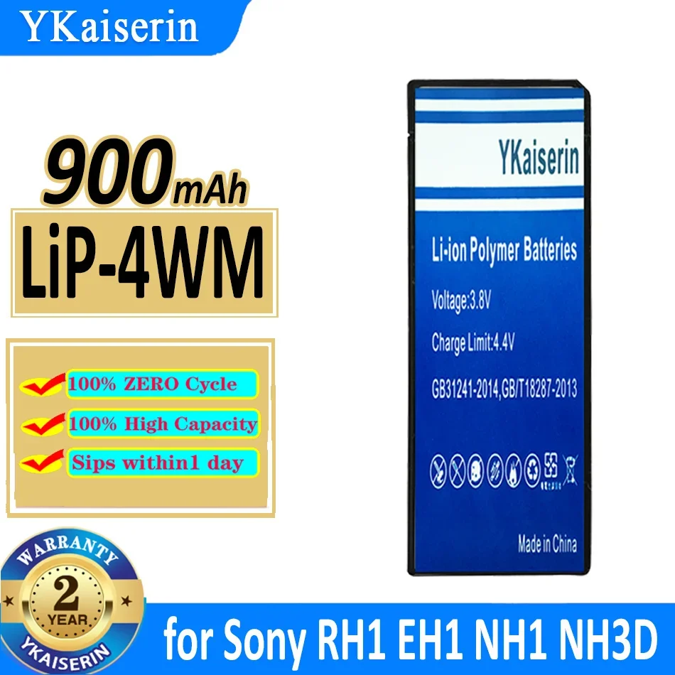 

Аккумулятор ykaisсеребрин на 900 мА · ч, для sony RH1 EH1 NH3D NH1 MJ97 HMD