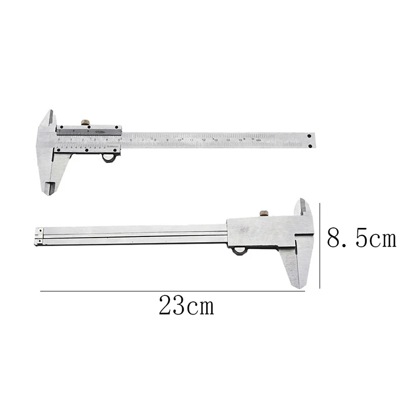 DIY Tool Woodworking Metalworking Plumbing Model Making 150mm 0.02 Vernier Caliper Aperture Depth Diameter Measure Tool