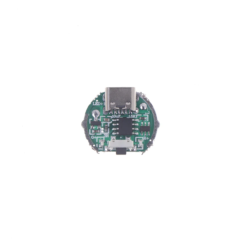 Two-speed Driver Board Flashlight Driver Accessories Circuit Board Switch Charging Integrated Board For 10 Watt Beads For 18650