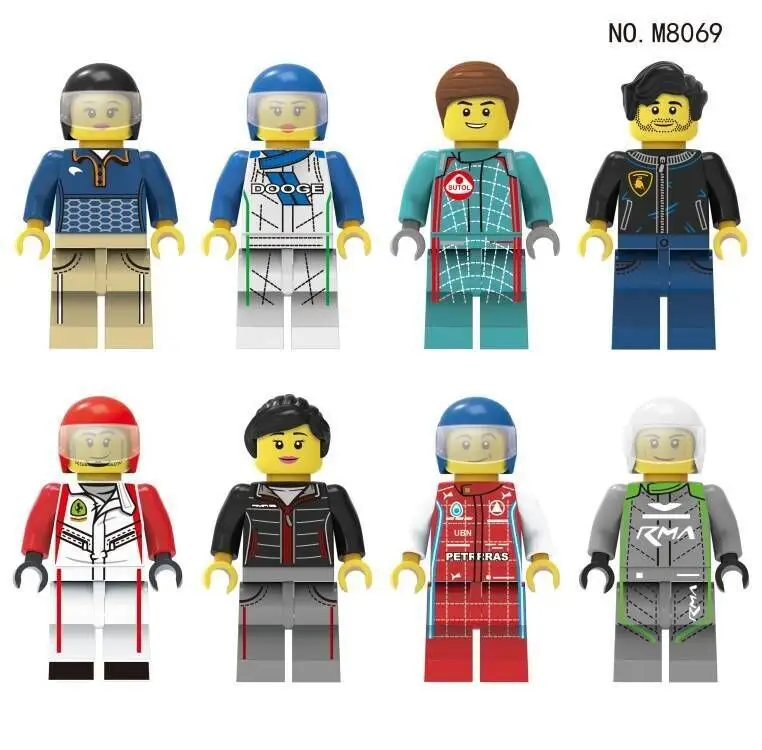 Balok Bangunan, Boneka Humanoid, Mainan, Mini Figur, Boneka Humanoid, Mainan Anak-anak, Hadiah Ulang Tahun, Karakter Kartun.