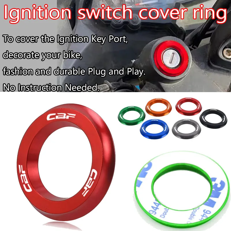 

Защитное кольцо для замка зажигания мотоцикла HONDA CBF, аксессуары для CBF125, CBF190R, CBF500, CBF600, CBF1000, CBF 125