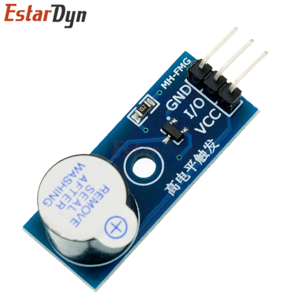 Picture 4: Estardyn Active/Passive Dual Mode Buzzer Module 5V, High/Low Level Trigger & PWM for Arduino Raspberry Pi ESP32