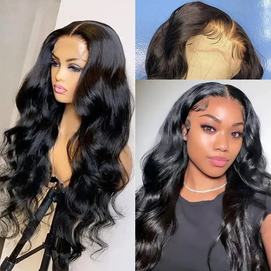 Rosabeauty Body Wave Lace Frontal Wig 13X4 Front Human Hair HD 13X6 Transparent 5X5 Ready To Wear Glueless Wig 250 Density