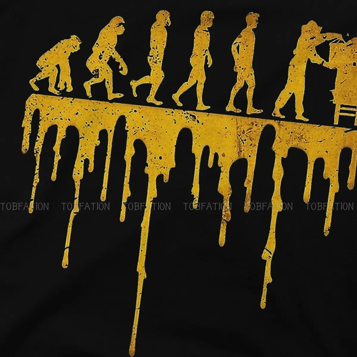 Evolution O Neck TShirt Beekeeping Bee Keeper Fabric Classic T Shirt Man\'s Tops Individuality Oversized Big Sale