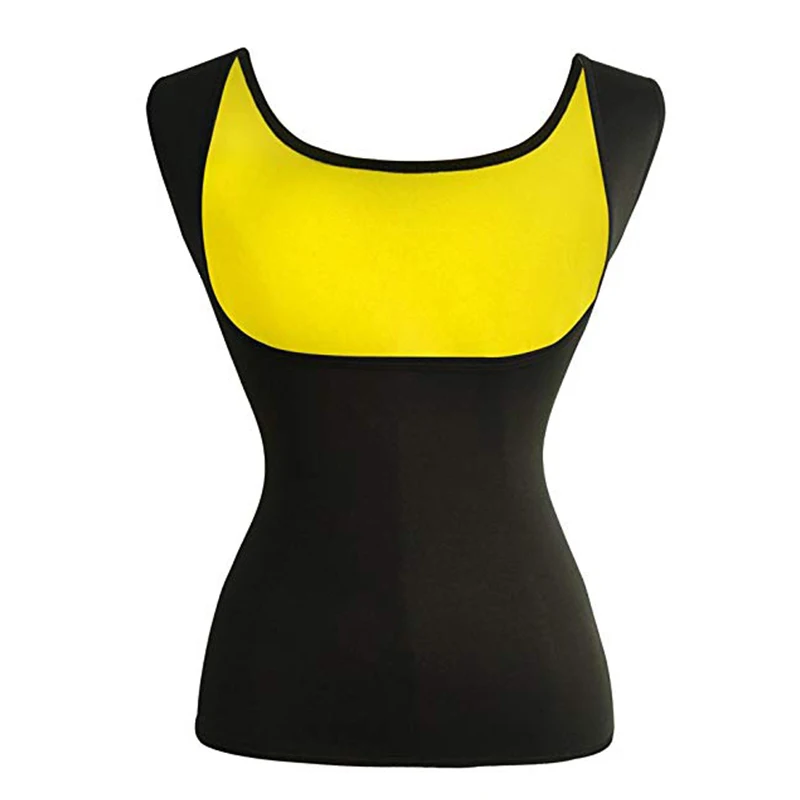 Women Sauna Sweat Weight Loss Slimming Vest Hot Thermo Waist Trainer Slimming Body Shaper Fitness Belly Trimmer Fat Burning Tops